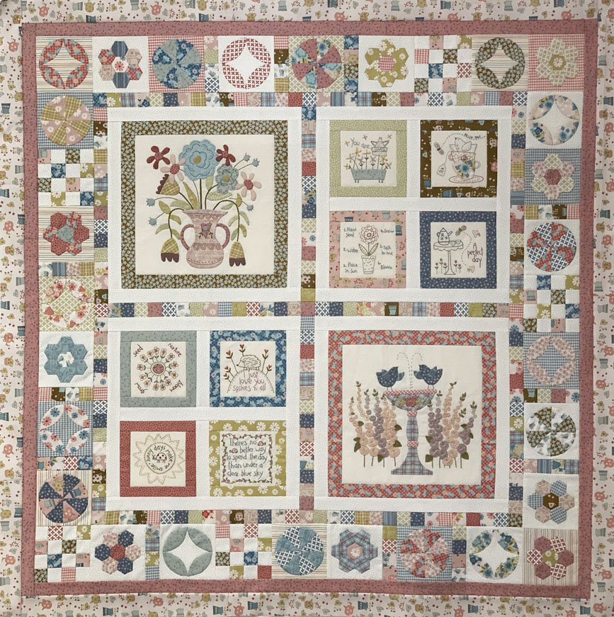 Blume and Grow Quilt Kit