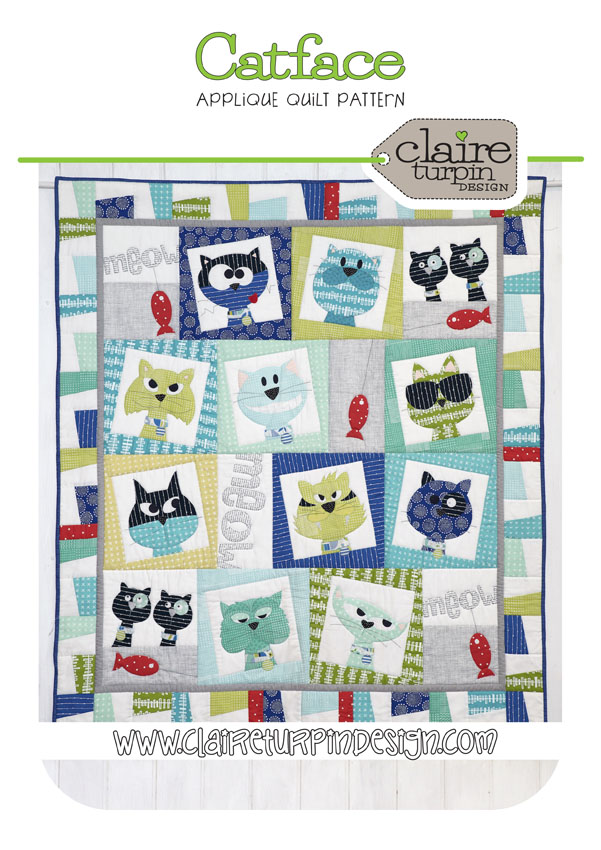 Catface Applique Quilt