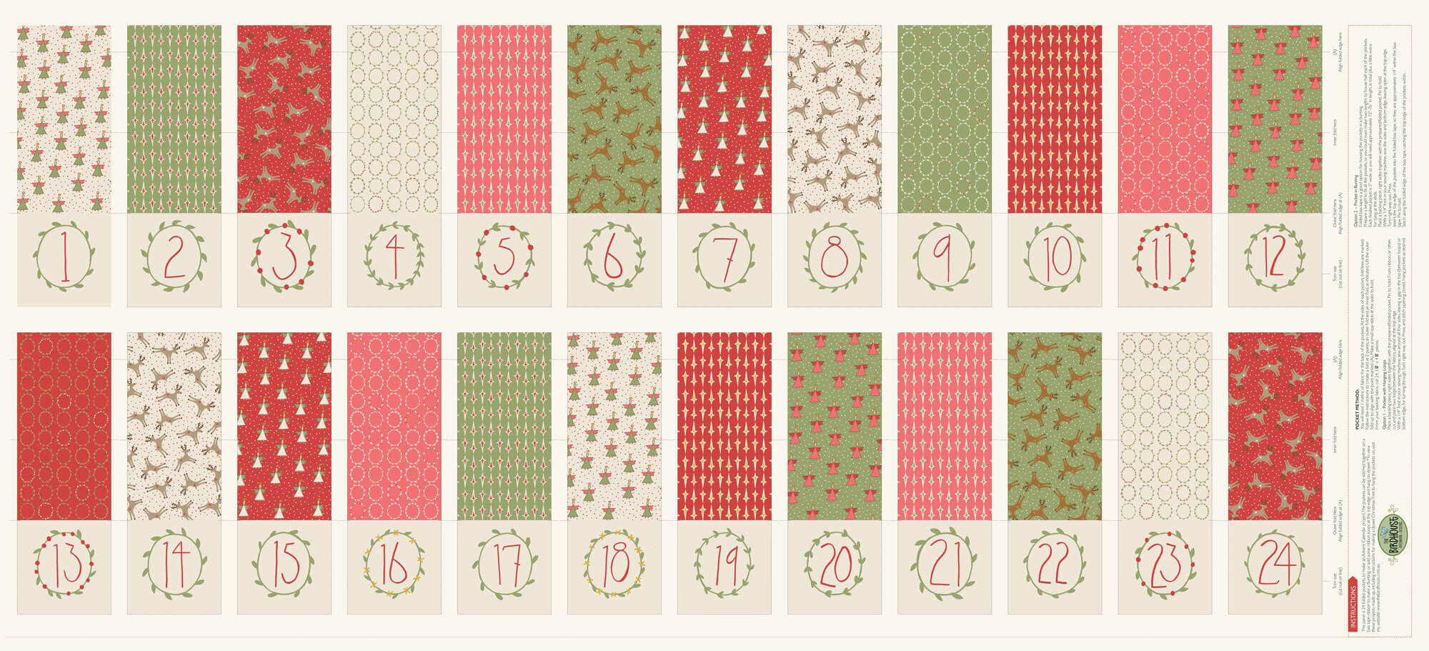 POCKETFUL OF JOY COLOURED LINEN PANEL