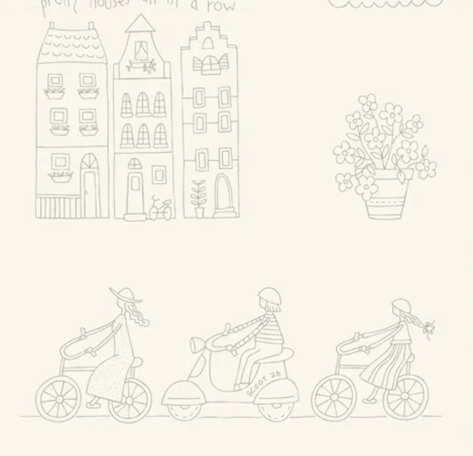 DV7778 Out & About Stitchery Panel