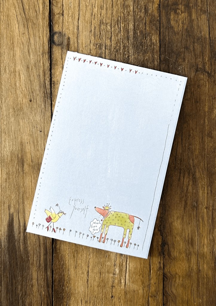 Express Yourself Notepad