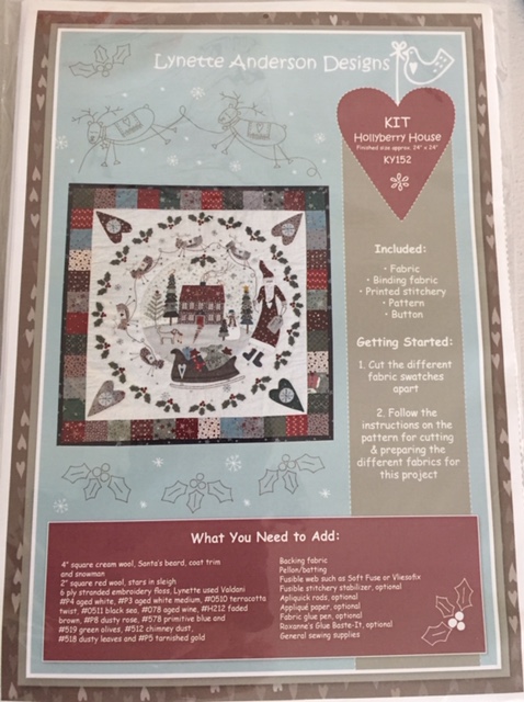 'Hollyberry House' Quilt Kit