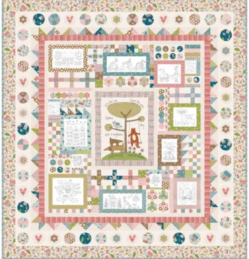 Out & About quilt kit