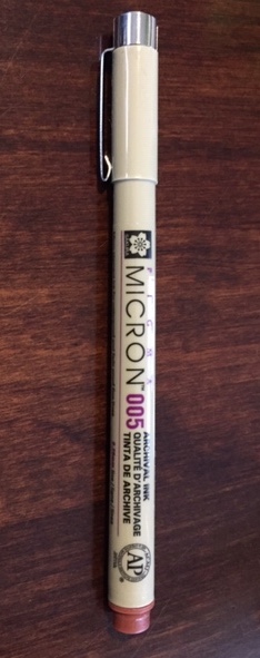 Pigma Micron 005 Pen - 0.20mm line-width