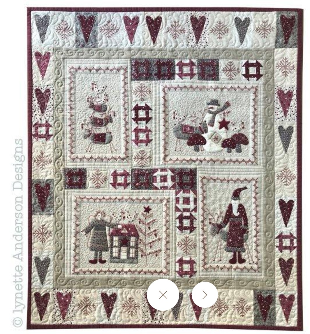 Scandinavian Christmas - pattern set