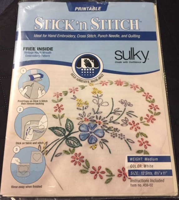 Stick'n Stitch