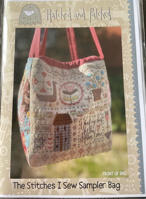 The	Stitches I Sew Sampler Bag